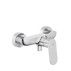   KLUDI-X1 egykaros zuhanycsaptelep DN15, fali (króm) (328310575 – KLUDI)