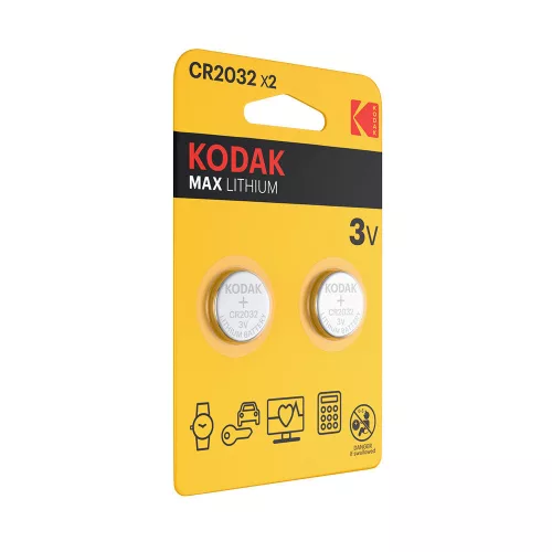 Kodak Ultra Lithium Gombelem CR2032 (3V) B2