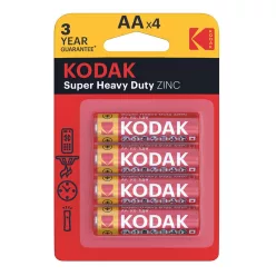 Kodak Extra Zinc Féltartós Ceruza Elem AA (1,5V) B4