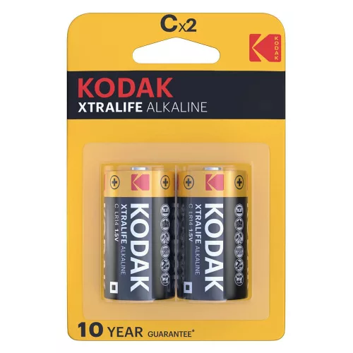 Kodak Xtralife Alkáli Baby Elem C (1,5V) B2