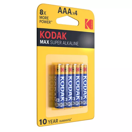Kodak Max Alkáli Mikro Elem AAA (1,5V) B4