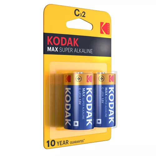 Kodak Max Alkáli Baby Elem C (1,5V) B2