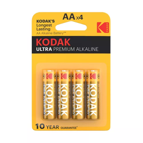 Kodak Ultra Premium Alkáli Ceruza Elem AA (1,5V) B4