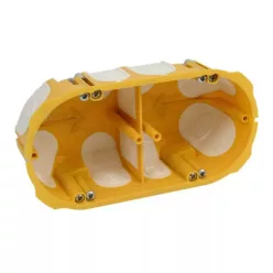  KOPOS KOLIN - Gipszkarton szerelvénydoboz 64mm 2-es gumis 50mm mély (KPL 64-50/2LD NA)
