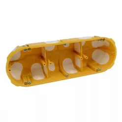   KOPOS KOLIN - Gipszkarton szerelvénydoboz 64mm 3-as gumis 50mm mély (KPL 64-50/3LD NA)