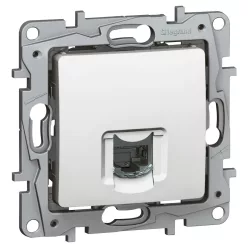 Niloé RJ45 Cat.6 UTP csatlakozóaljzat, fehér (764573)