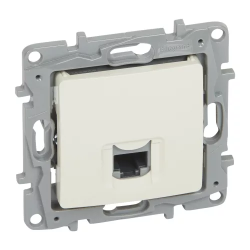 Niloé RJ45 Cat.5 UTP csatlakozóaljzat, bézs (764671)