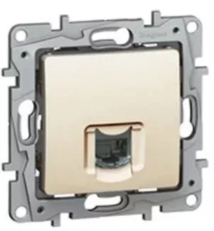 Niloé RJ45 Cat.6 UTP csatlakozóaljzat, bézs (764673)