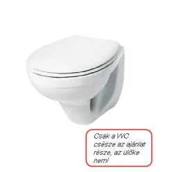   Kolo Idol mélyöblítésű hátsó kifolyású fali WC csésze fehér (M13100000)