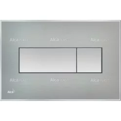 Alcaplast M1371 nyomólap acél matt (M1371)