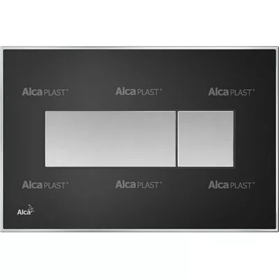 Alcaplast M1374 nyomólap króm fekete (M1374)