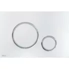 Alcaplast M771 nyomólap fényes matt króm kombináció rajza