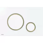 Alcaplast M771 nyomólap fényes matt króm kombináció rajza