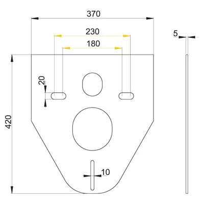 Alca M910 hangszigetelő lemez tartozékokkal (M910)