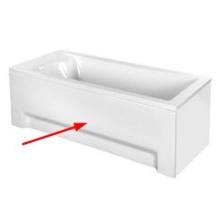   M-acryl B típusú  egyenes kád előlap akril 140 cm (MAC-12278)