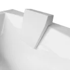 M-Acryl Corner fejpárna kádhoz fekete MAC-15046