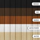 M-Acryl trópusi fa előlap barna MAC-20139