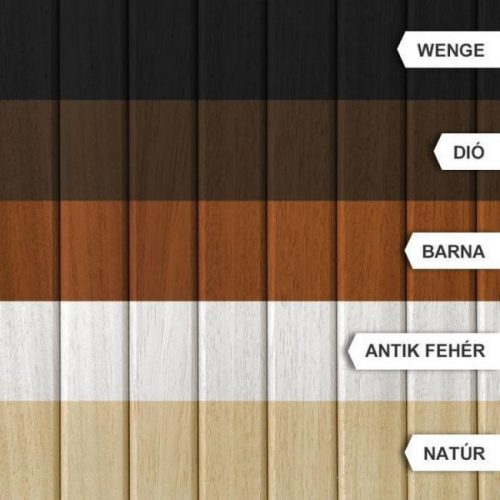 M-Acryl trópusi fa előlap barna MAC-20139