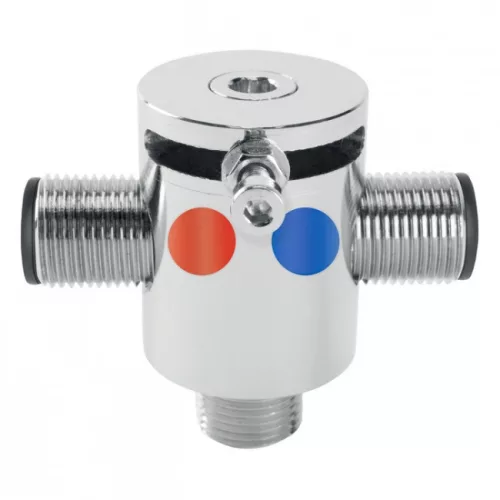 Ferro mechanikus keverőszelep 3/8 col MM10 rajza
