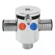 Ferro mechanikus keverőszelep 3/8 col MM10 rajza