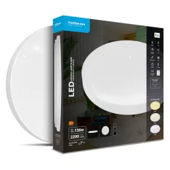   Modee Mennyezeti LED Lámpa 22W 3CCT D380x65mm + rem. cs. A-B204 (2200 lumen) ERP
