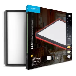   Modee Mennyezeti LED Lámpa CLB3 40+10W 3CCT+RGB 400x400mm +rem (3000 lumen) ERP