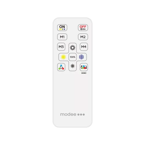 Modee Mennyezeti LED Lámpa CLB3 40+10W 3CCT+RGB 400x400mm +rem (3000 lumen) ERP