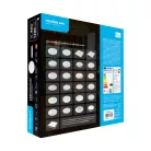 Modee Mennyezeti LED Lámpa 12W 4000K D260x55mm S-B101 (1200 lumen) ERP
