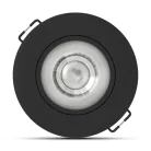 Modee LED Mélysugárzó Kerek 4,8W 4000K IP20 D80xH32mm ROT (420 lumen) fekete ERP