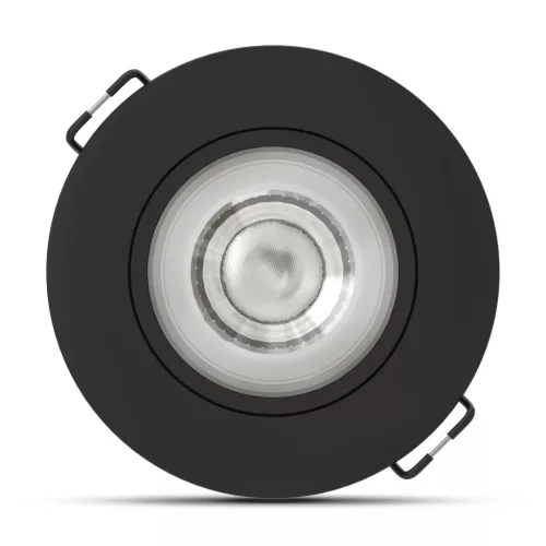Modee LED Mélysugárzó Kerek 4,8W 4000K IP20 D80xH32mm ROT (420 lumen) fekete ERP