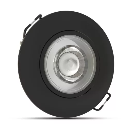Modee LED Mélysugárzó Kerek 4,8W 4000K IP20 D80xH32mm ROT (420 lumen) fekete ERP