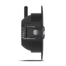 Modee LED Mélysugárzó Kerek 4,8W 4000K IP20 D80xH32mm ROT (420 lumen) fekete ERP