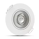 Modee LED Mélysugárzó Kerek 4,8W 4000K IP20 D80xH32mm ROT (420 lumen) fehér ERP