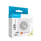 Modee LED Mélysugárzó Négyzet 4,8W 4000K IP20 80xH32mm ROT(420 lumen) fehér ERP