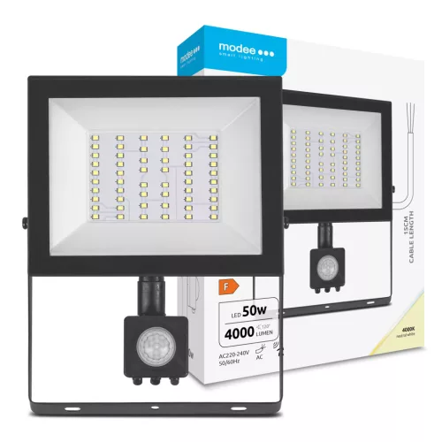 Modee Lighting LED Reflektor E-series + sensor 50W 120° 4000K (4000 lumen) ERP