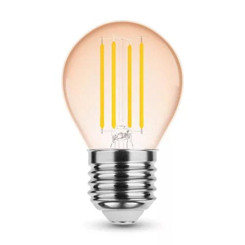 Modee LED Izzó Filament Amber Globe Mini G45 4W E27 360° 1800K (320 lumen)