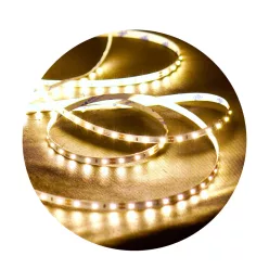   Modee LED Szalag Szilikon DC12V 4,8W/m 60LED/m 8mm IP65 4000K (540 lumen/m) B5