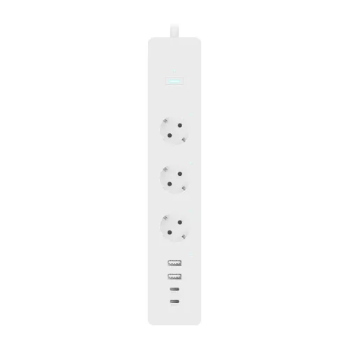 Modee Smart Elosztó (Tuya Wi-Fi) 3 utas 1,5m kábellel 1,5mm2 rézkábel + USB 16A