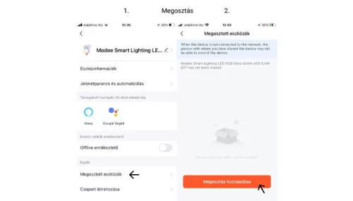Modee LED Smart (Tuya Wi-Fi) Szalag 3,4W/m IP20 RGB+3CCT (240 lumen/m) 5M