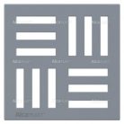 Alcaplast MPV006 műanyag padlóösszefolyó rács (MPV006)