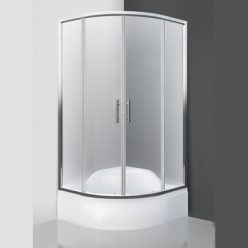   Roltechnik Portland Neo 900 íves zuhanykabin brillant profil matt üveg (N0657)