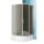 Roltechnik Madison Neo 800 íves zuhanykabin brillant profil rauch betét (N0658)