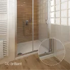 Roltechnik Albis 80x80 zuhanykabin brillant profil átlátszó üveg N0776
