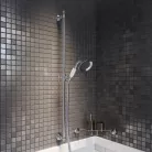 Ferro Retro zuhanyszett rúddal gégecsővel króm N160