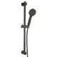 FERRO Rillo csúszórudas zuhanyszett – gun metal, 3 funkciós kézizuhannyal (N365GM)