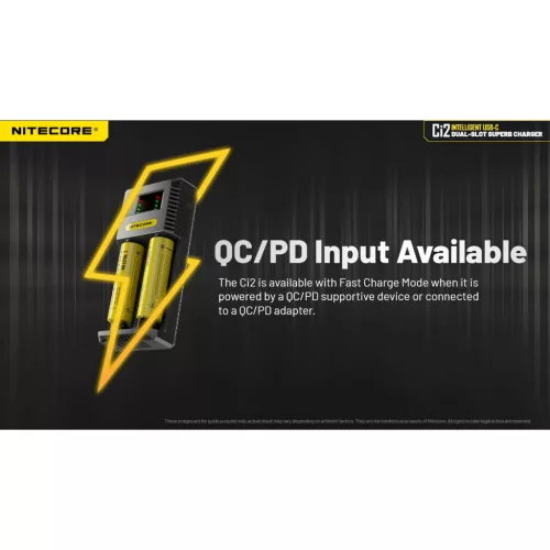 Nitecore Kellék Akkumulátor Töltő CI2