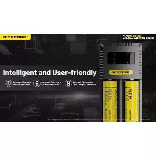 Nitecore Kellék Akkumulátor Töltő CI2