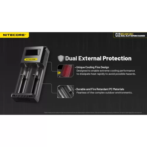 Nitecore Kellék Akkumulátor Töltő CI2