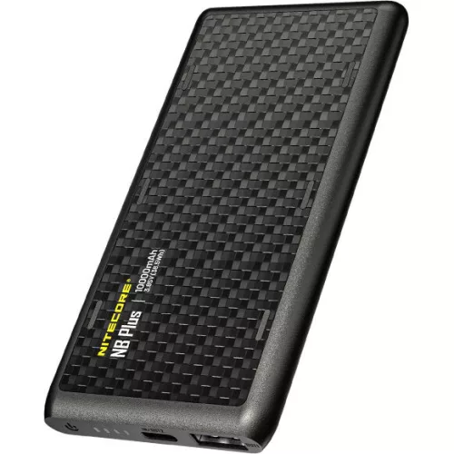 Nitecore Kellék Power Bank NB Plus Carbon (10000mAh)