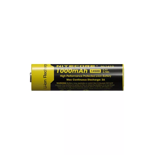 Nitecore Kellék Akkumulátor 14500 NL1410 1000mAh 3,7V B1